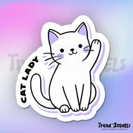 Cat Lady (Sticker Premium)