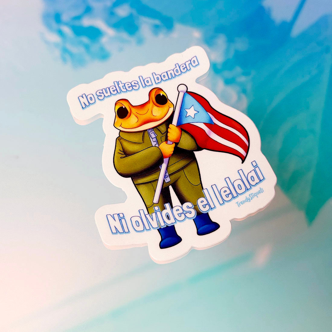 Concho - No Sueltes la Bandera (Premium Sticker)