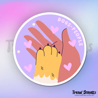 Dogs > People (Sticker Premium)