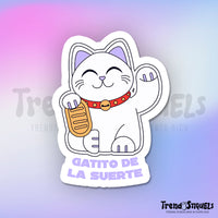 Gatito de la Suerte (Sticker Premium)