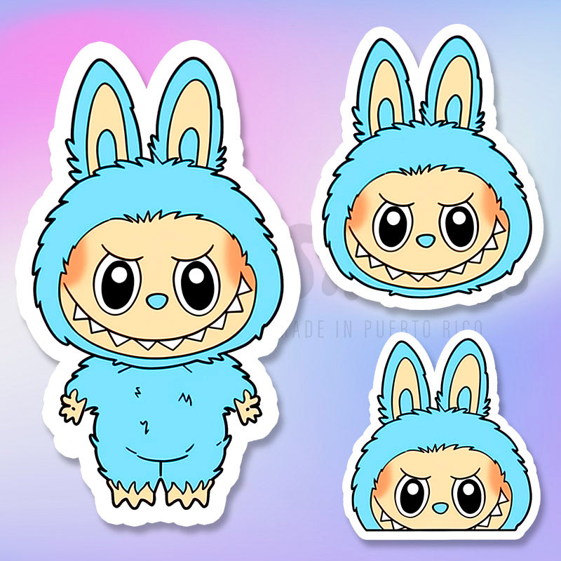 Labubu Azul (Premium Stickers)