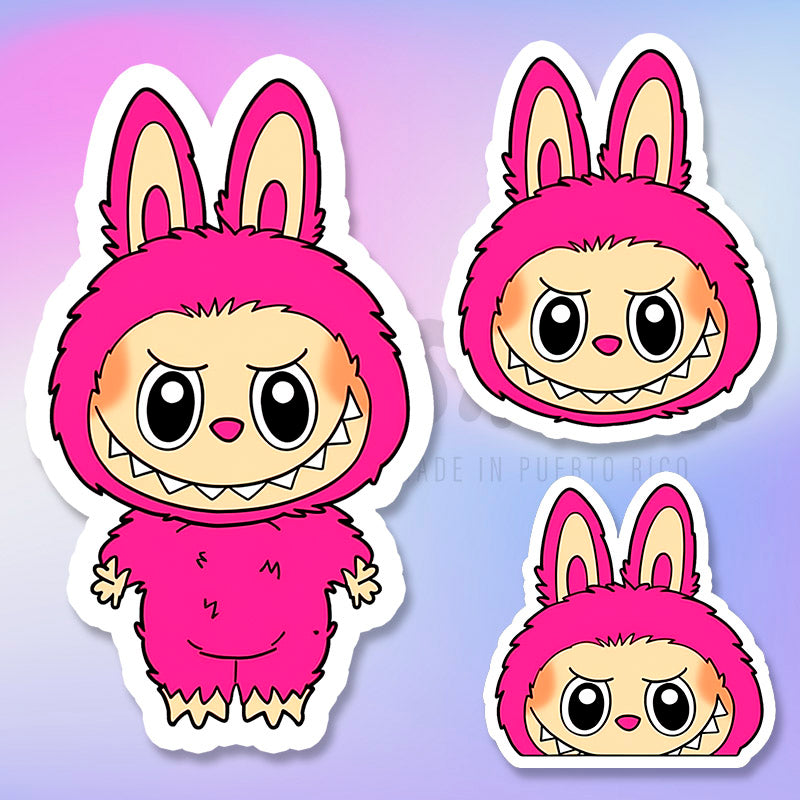 Labubu Rosa (Premium Stickers)
