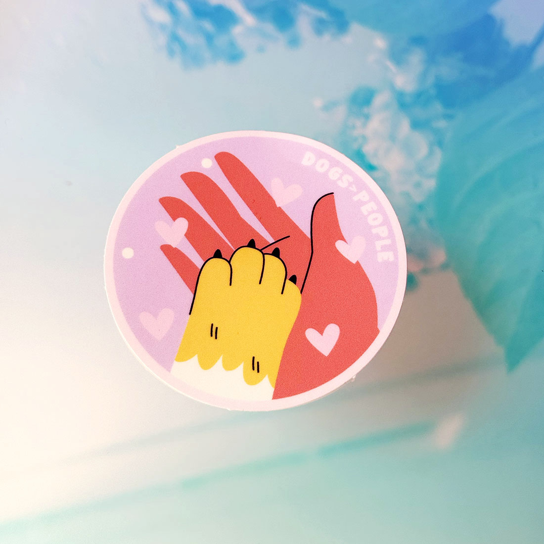 Dogs > People (Sticker Premium)