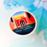 Puerta Bandera Resistencia (Premium Sticker)