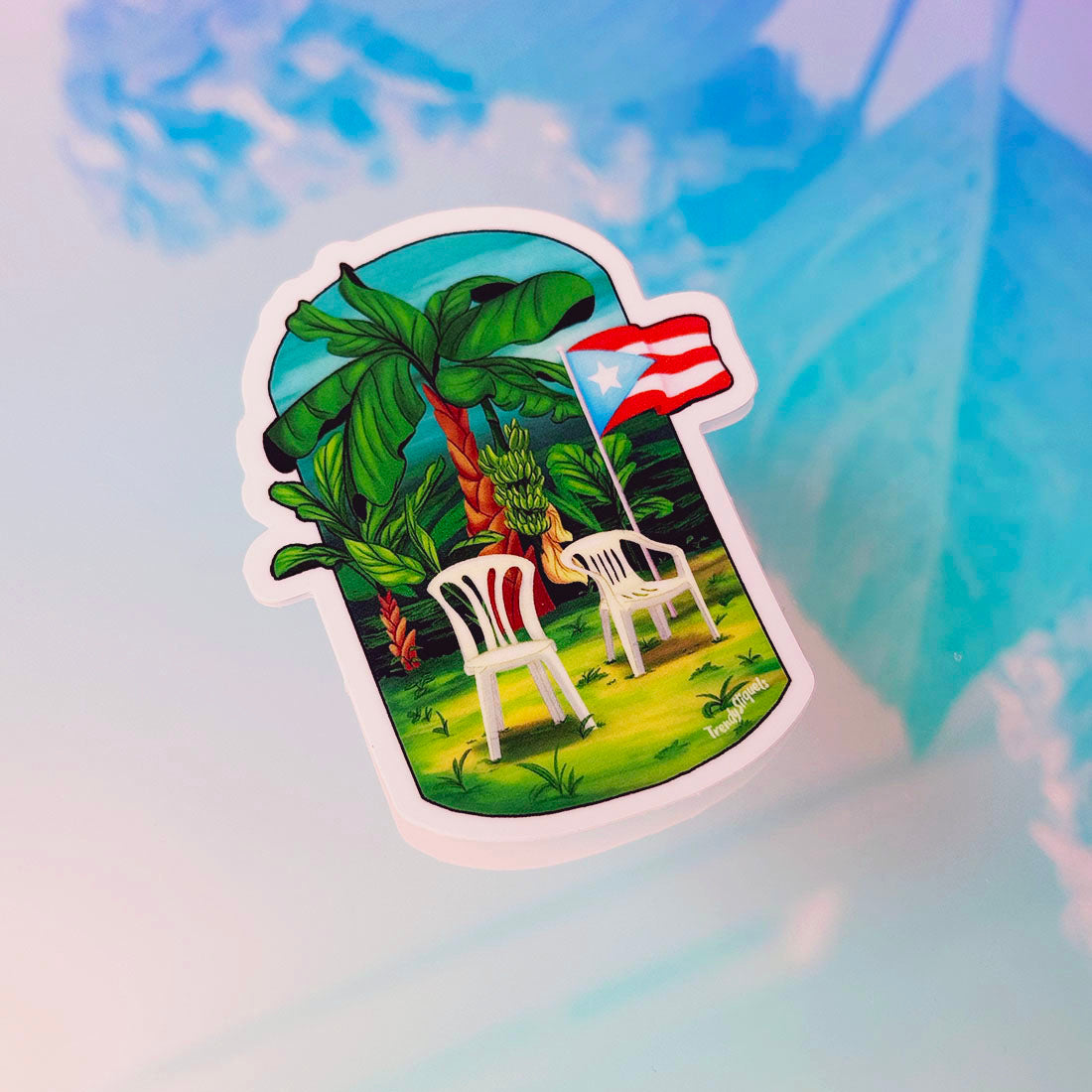 Seguimos Aquí (Premium Sticker)