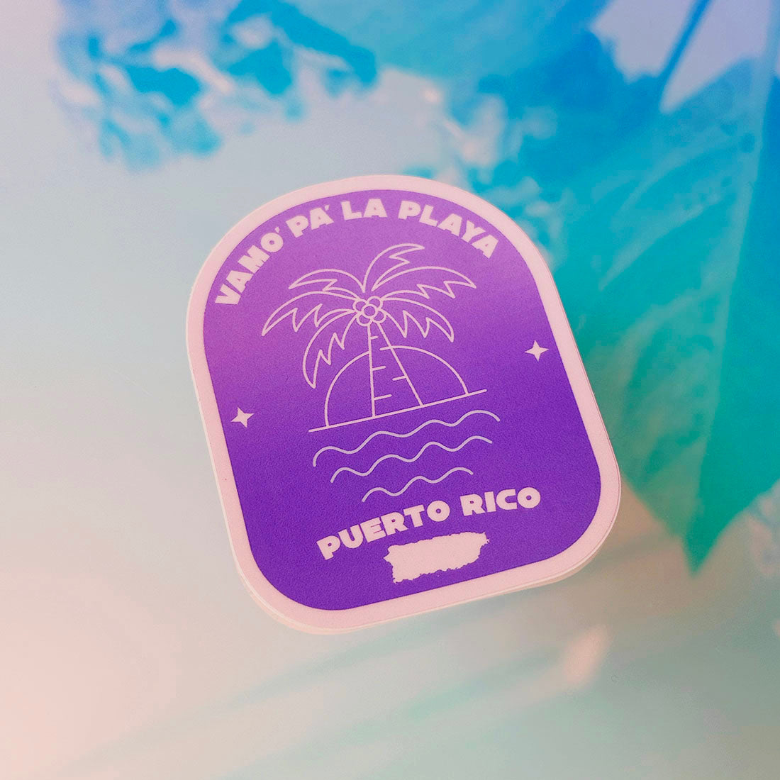 Vamo Pa la Playa (Premium Sticker)