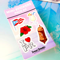 Mini Stickers Sheet #2 En Mi Viejo SJ (Premium Stickers)